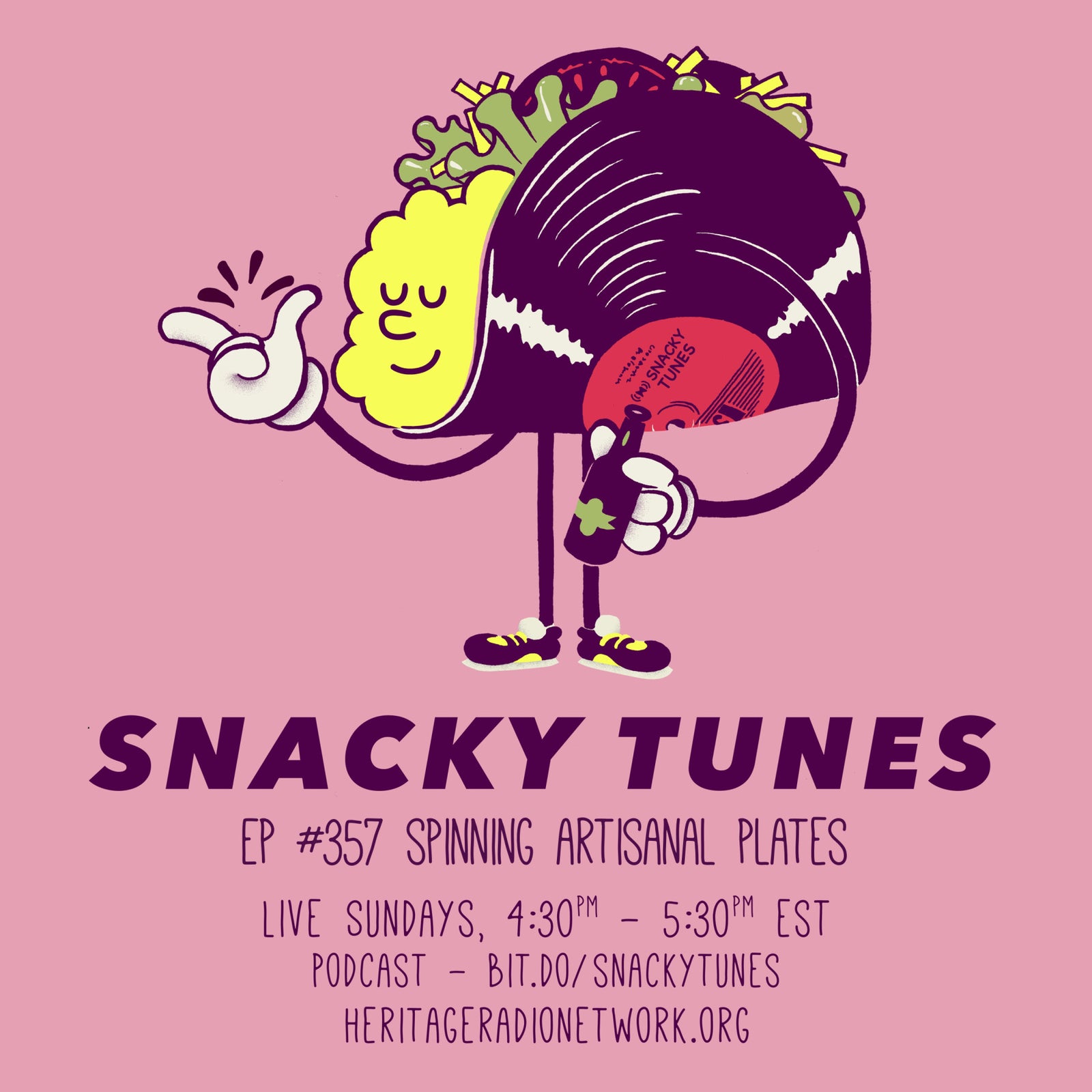 Keith Kreeger Featured on Heritage Radio's Snacky Tunes Podcast