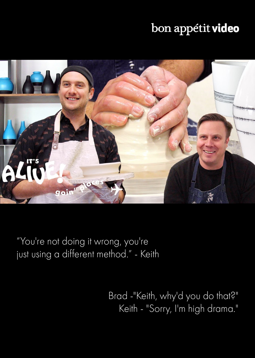 Watch Keith on Bon Appetit's It's Alive: Goin' Places with Brad Leone