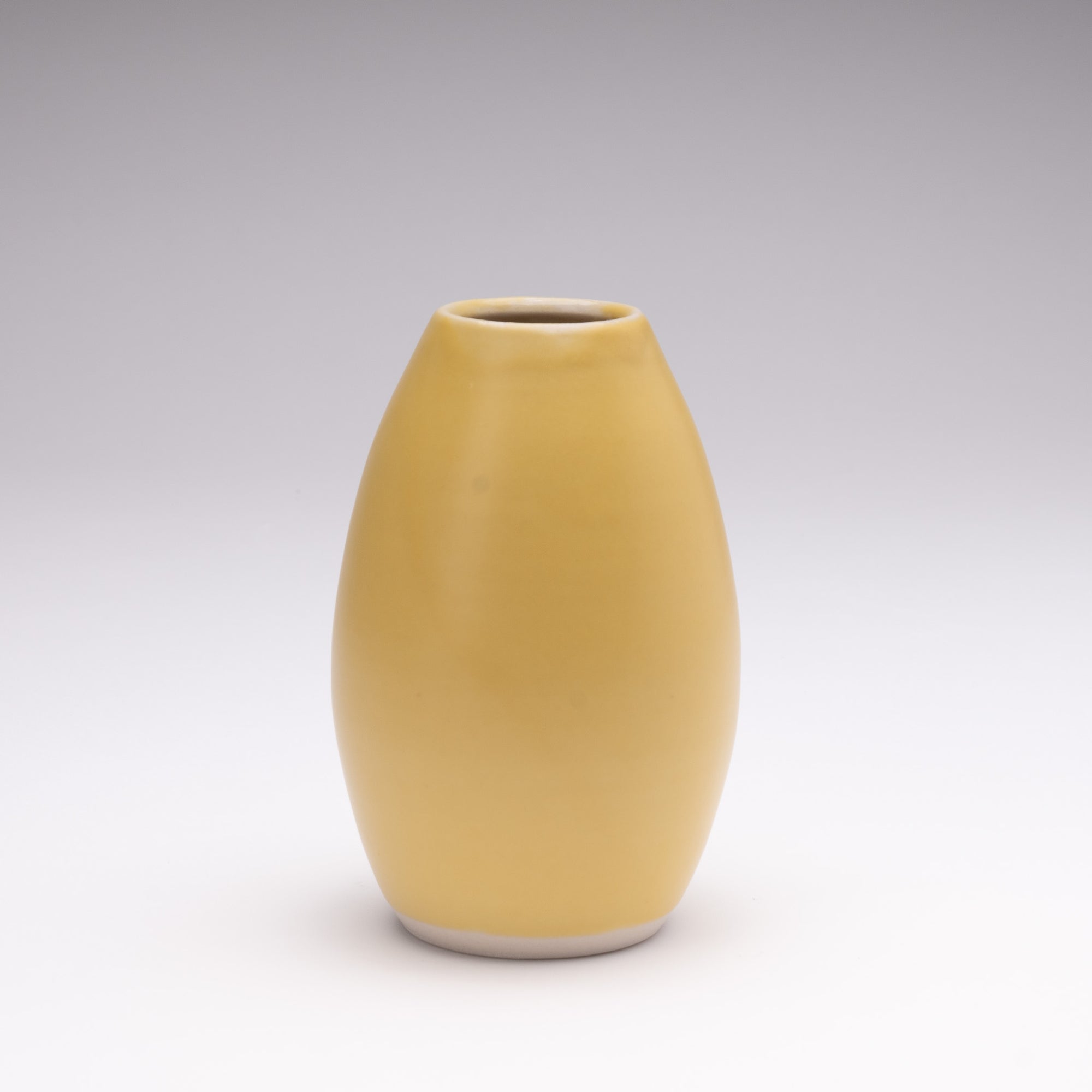 Matte Yellow Vase