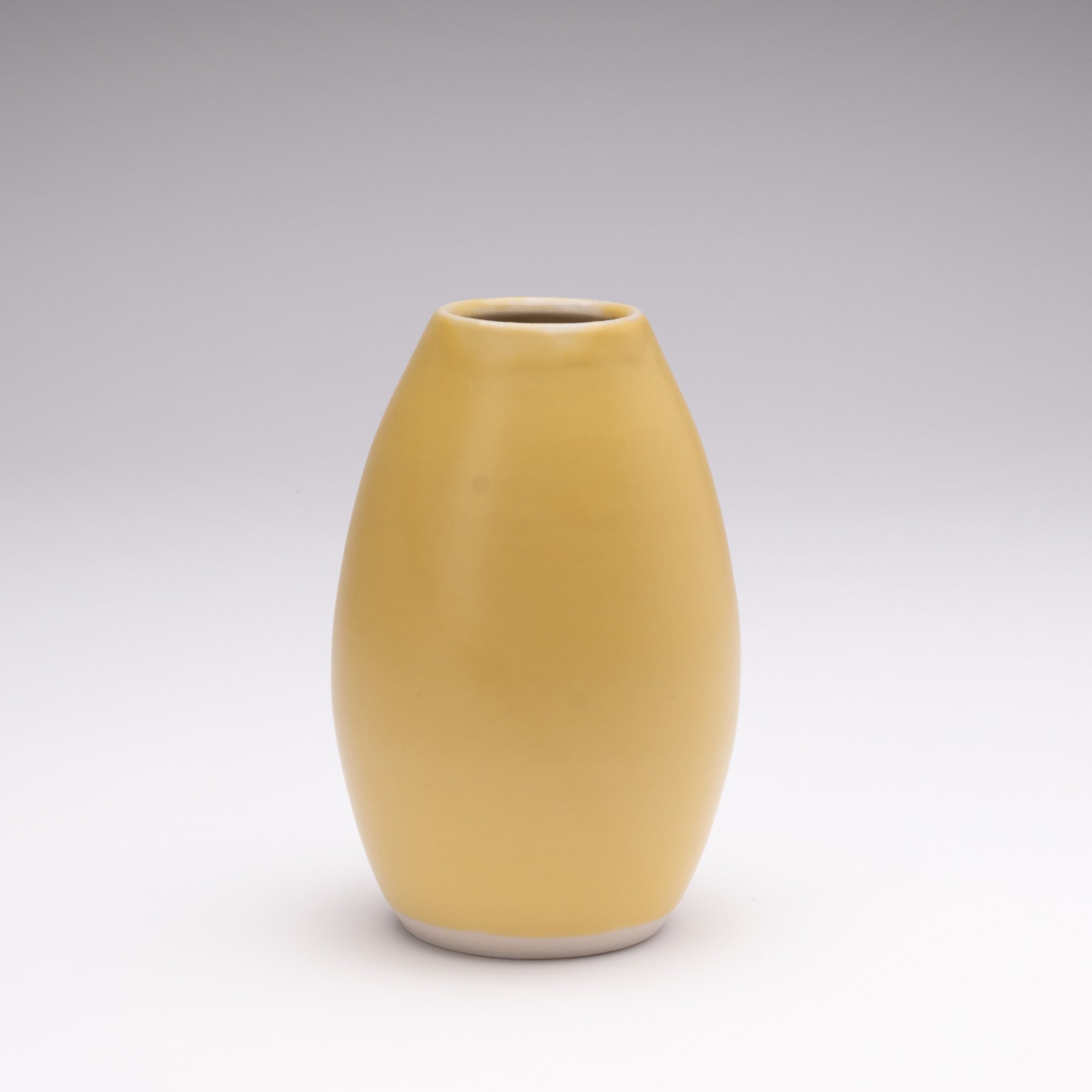 Matte Yellow Vase