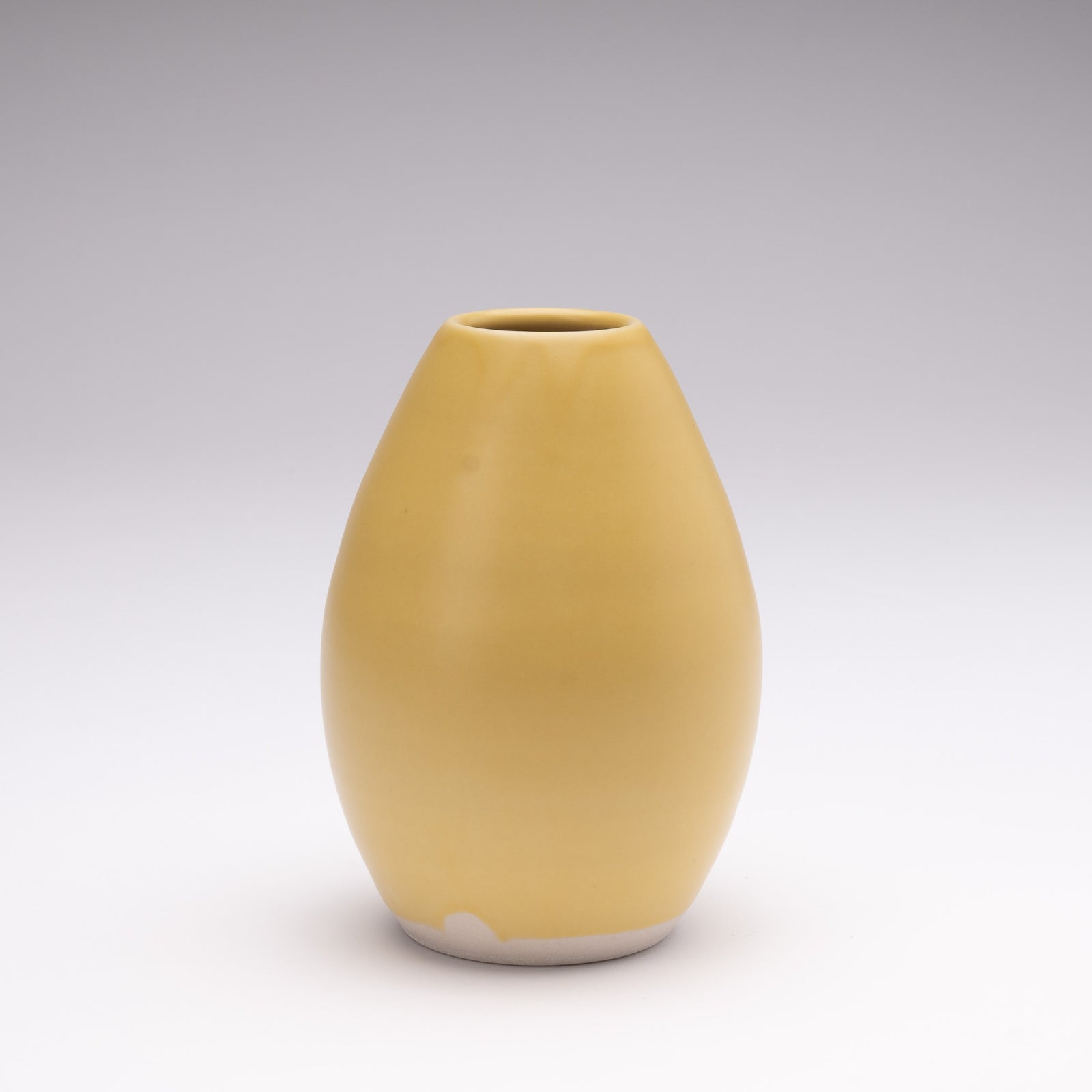 Matte Yellow Vase