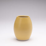 Matte Yellow Vase