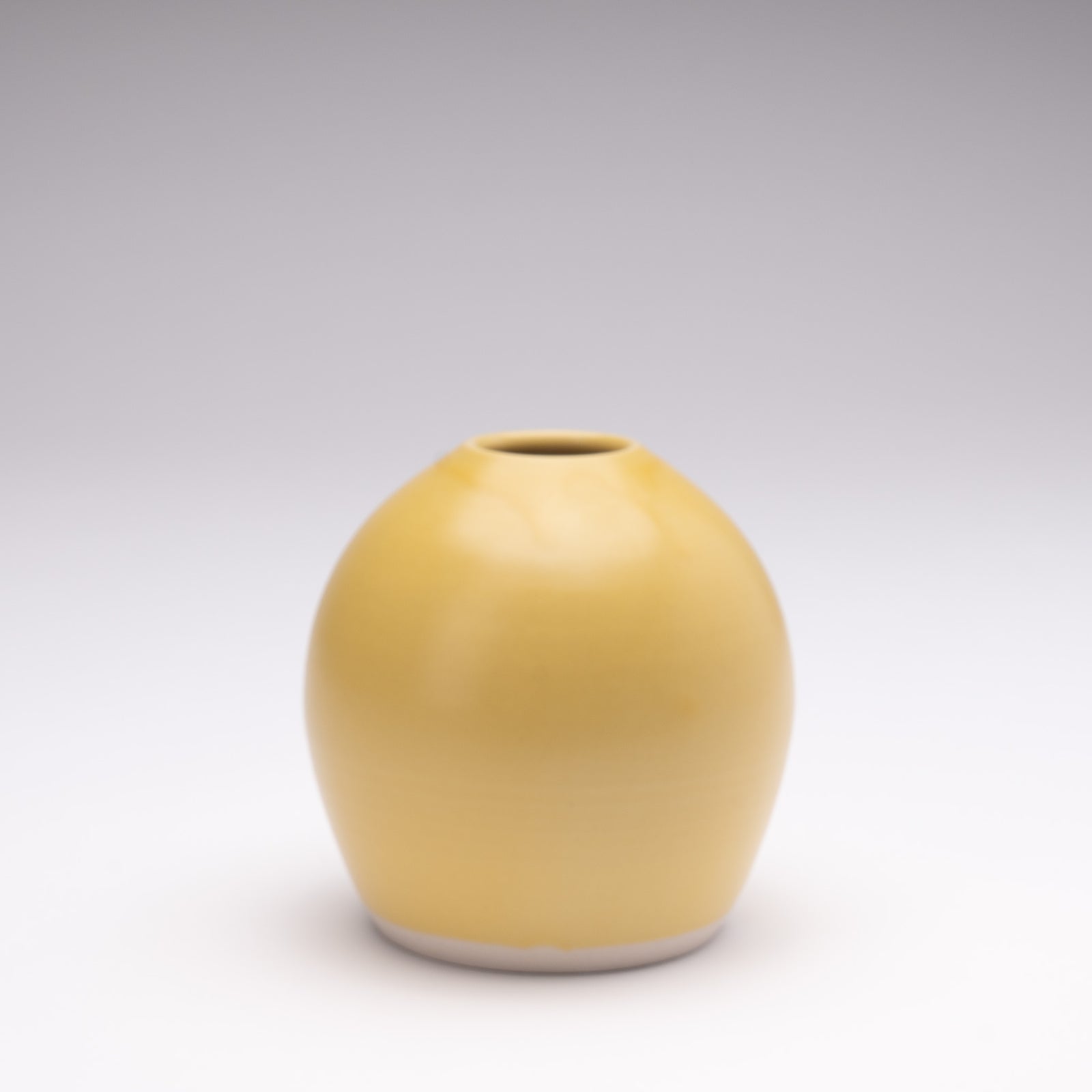 Matte Yellow Vase