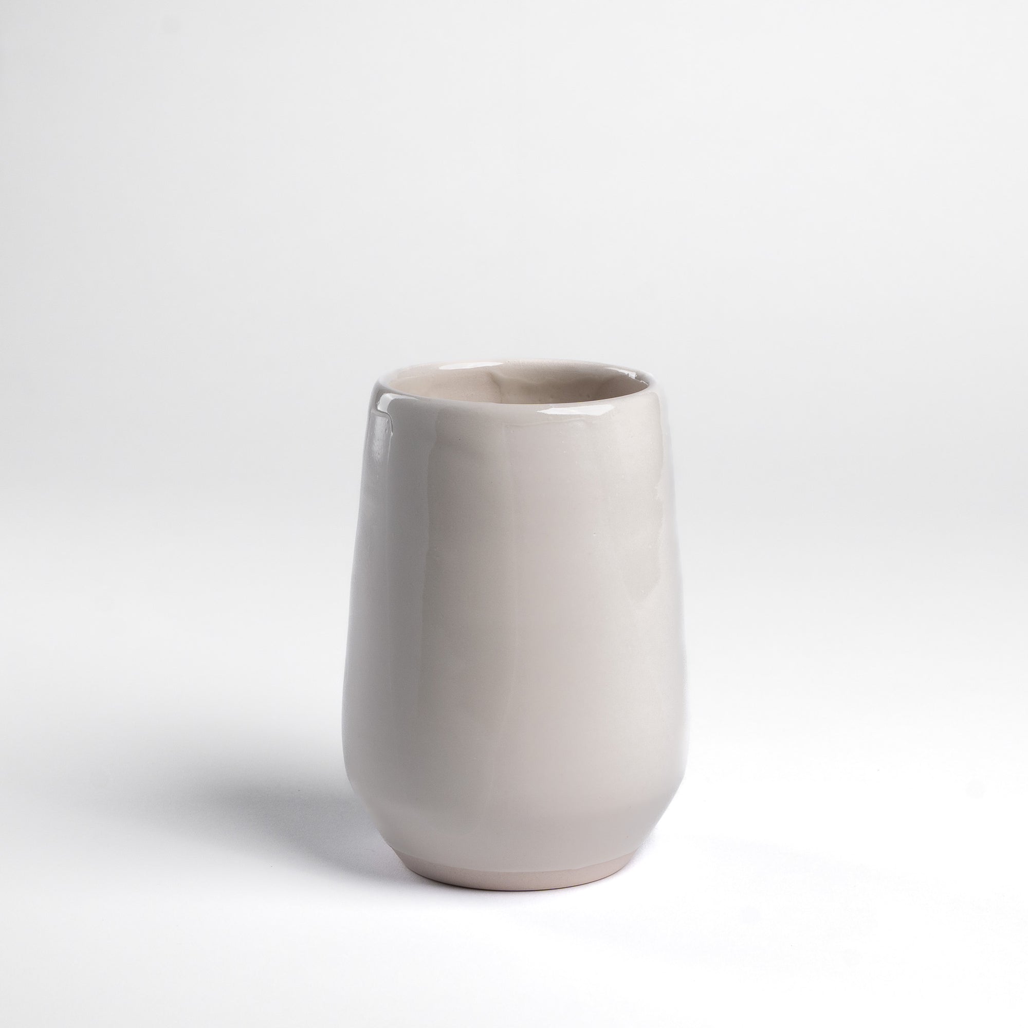 Matte White Vase