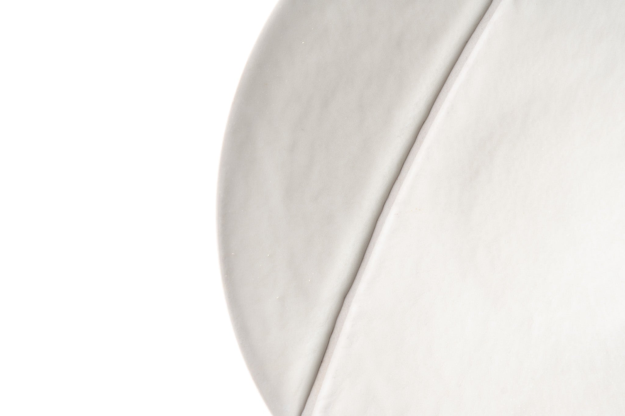 Large Matte White Platter #2