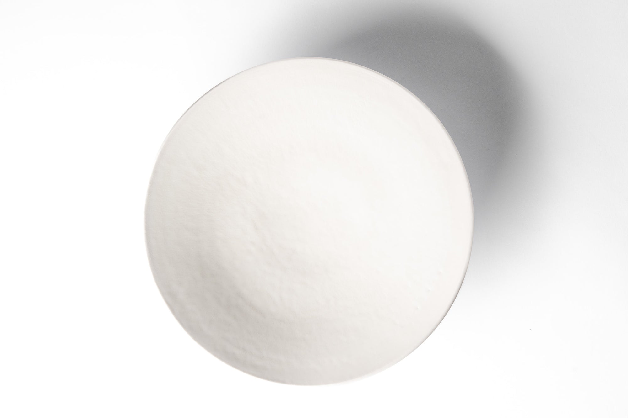 Large Matte White Platter #1