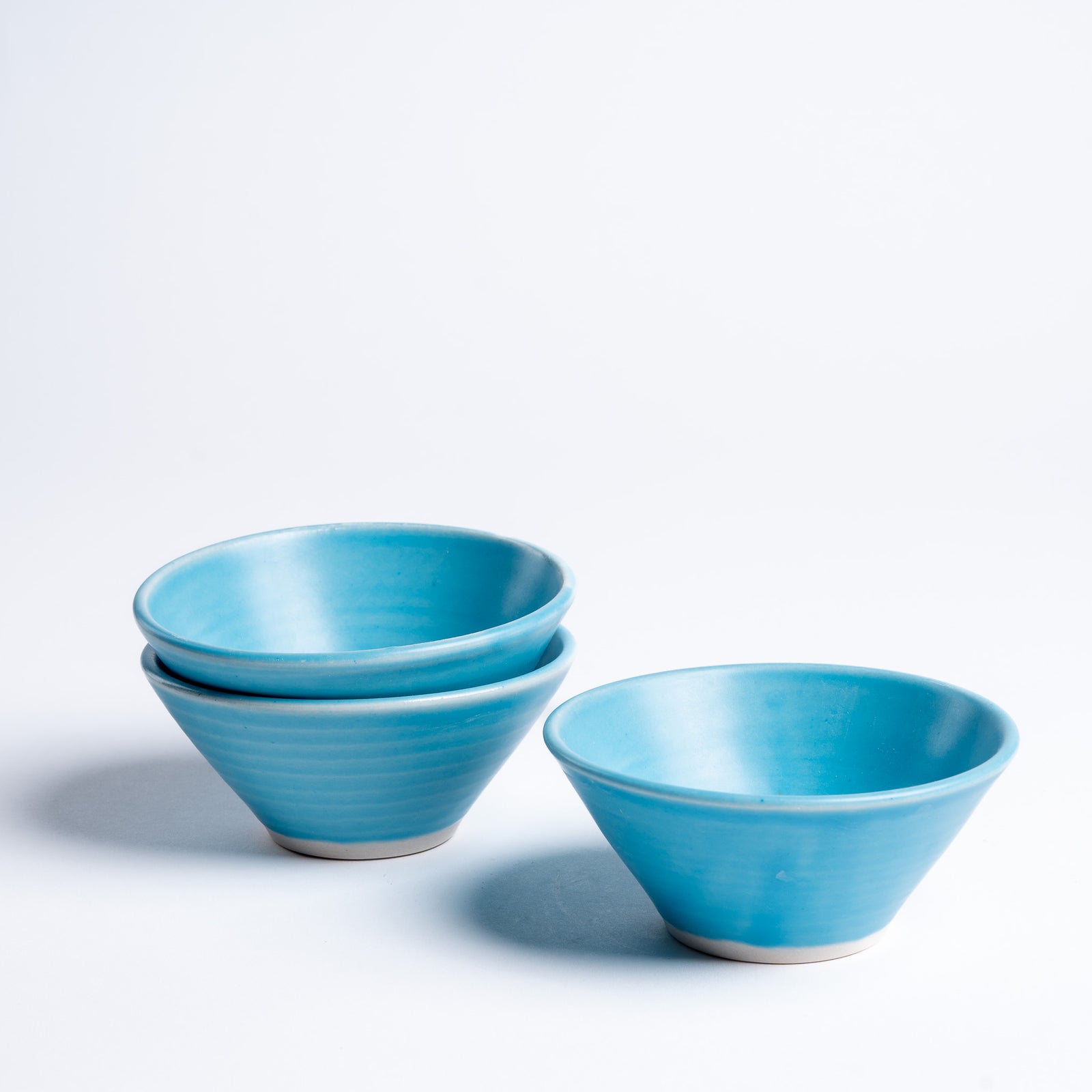 Turquoise Snack Bowl Set
