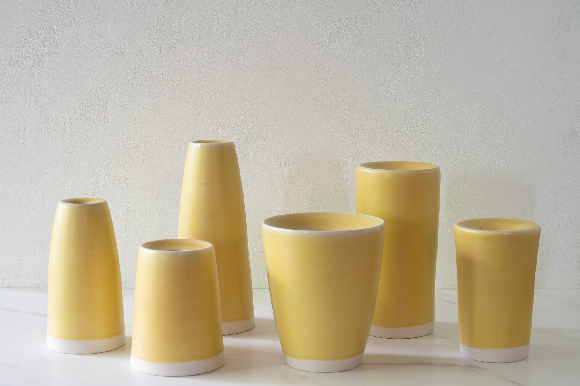 One-of-a-Kind Set of Vases