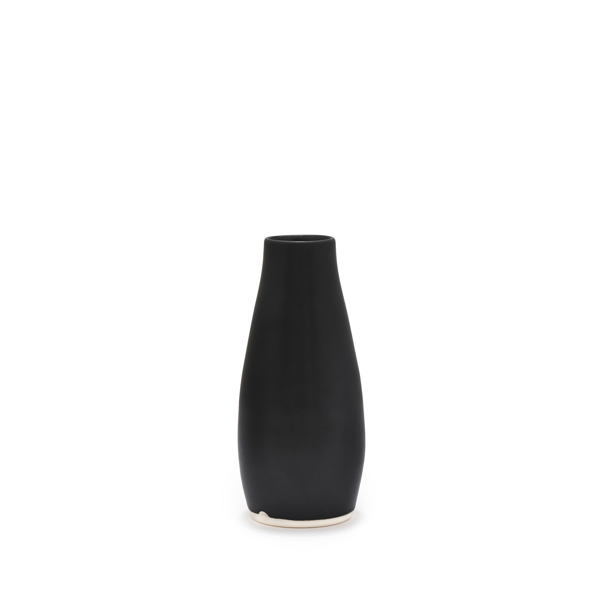 Gramercy Milk Vase - Matte Black