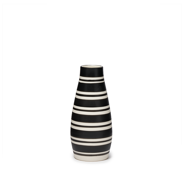 Gramercy Milk Vase - Banded Stripes